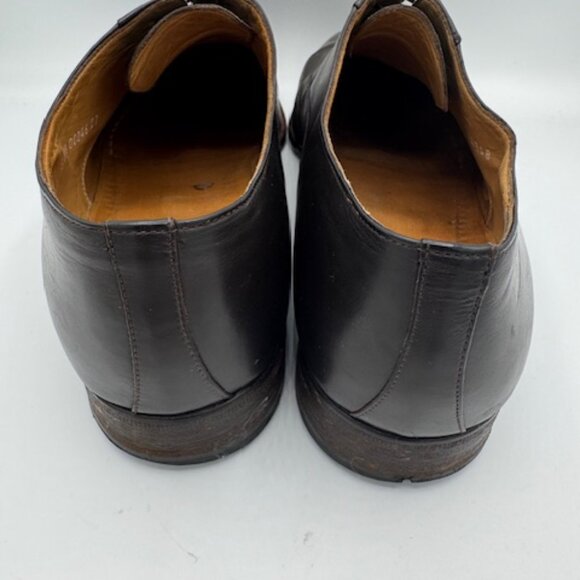 Moreschi Men\'s Dark Brown Leather Oxford Shoes Size 11.5 main image 5
